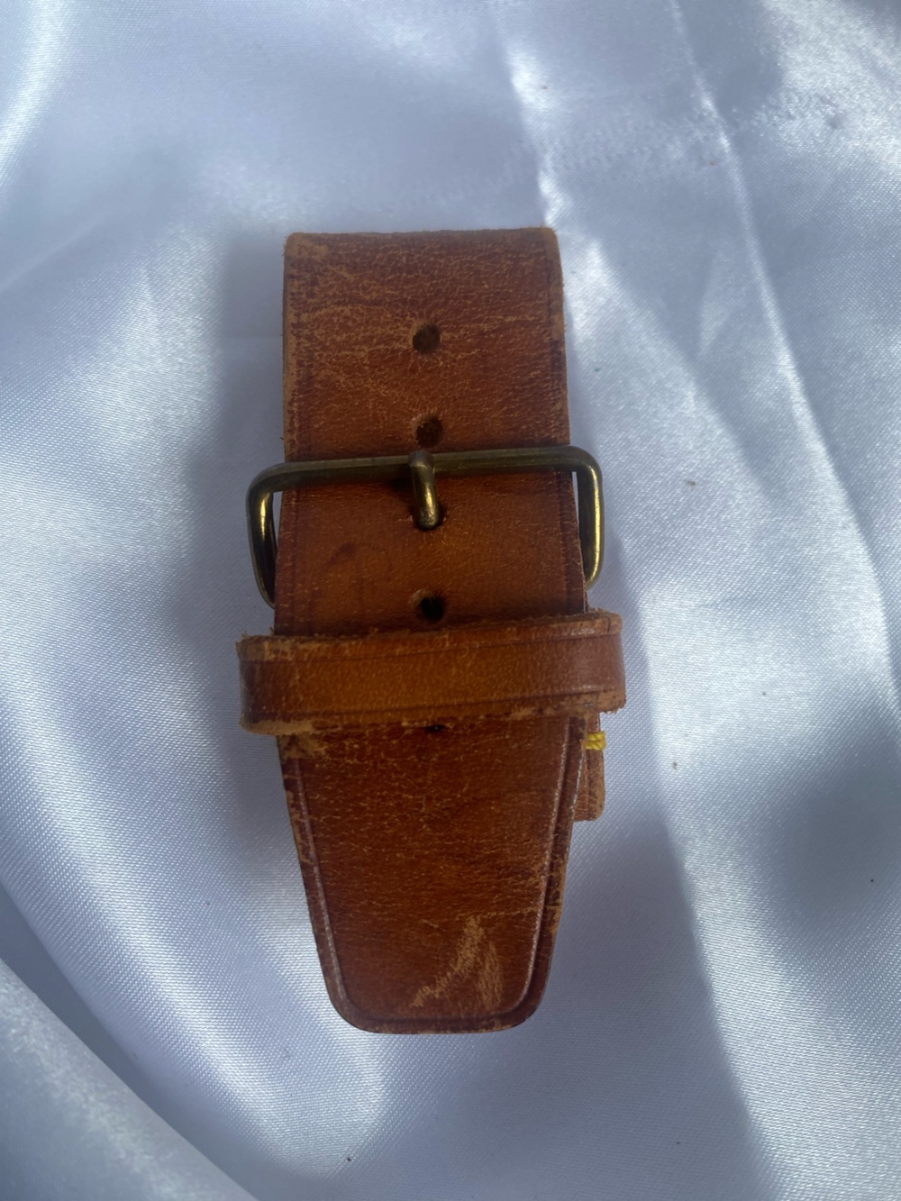 Louis Vuitton Vachetta Leather Strap Connector • Brown • Relacement Accessory